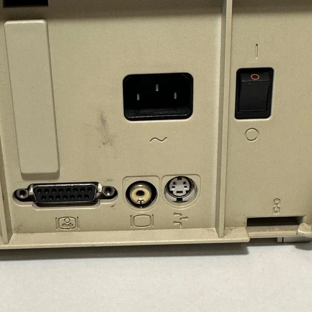 Vintage Apple IIGS Computer Powers ON